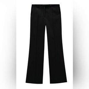 Zara Limited Edition Black Flared Pants NWT Size S